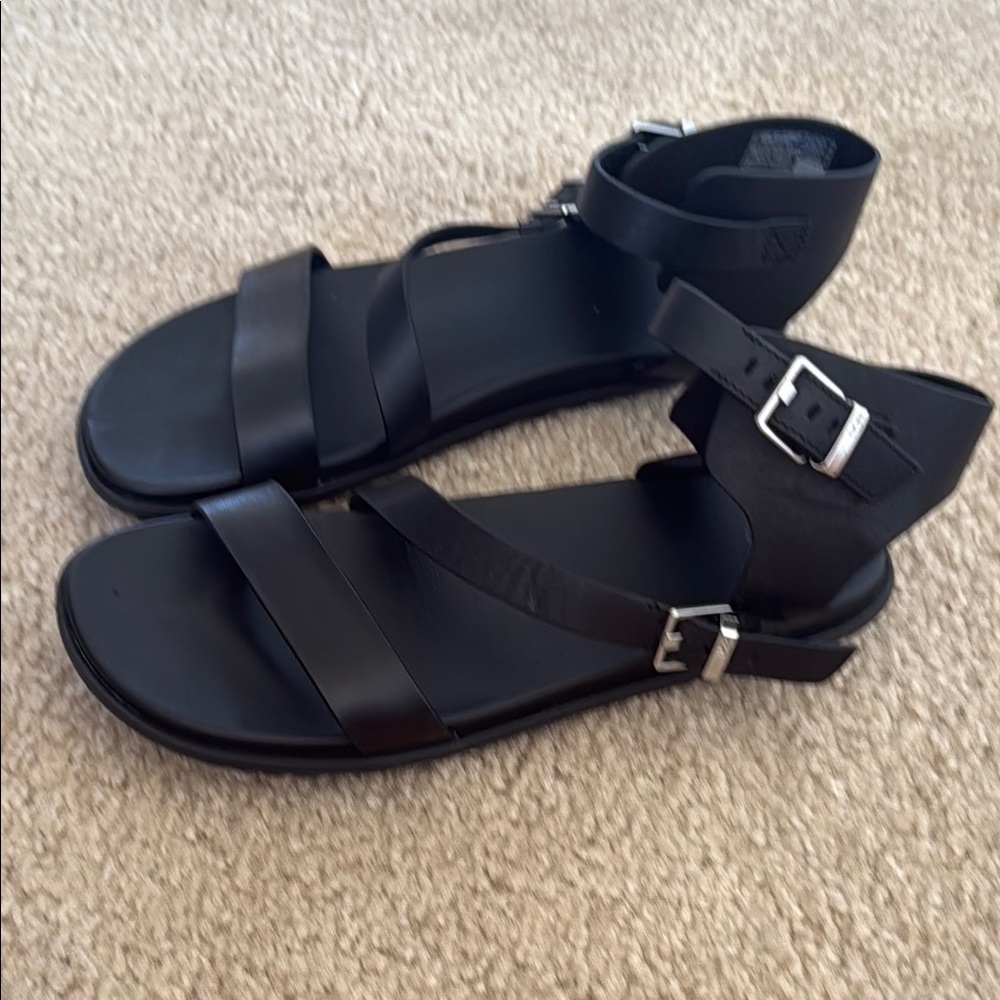 UGG Black Strappy Sandals - Picture 6 of 6